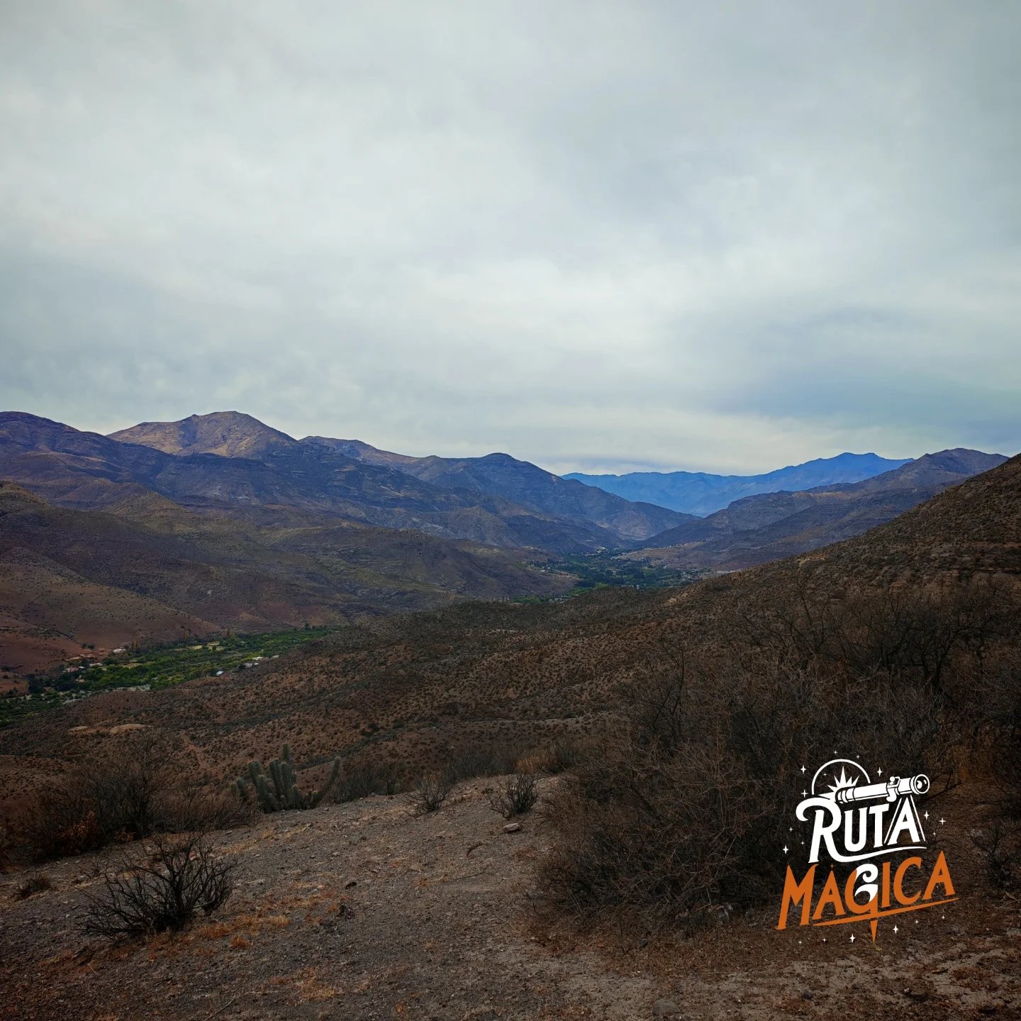 Paisaje del valle de Río Hurtado